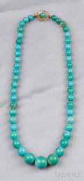 Turquoise Bead Necklace