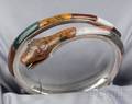Fine MidVictorian Scottish Agate Snake Bracelet