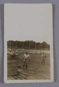 Circa 1925 New York Yankees Babe Ruth Baseball Practice Snapshot Photograph