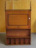 Late Victorian Cherry Fallfront Wallmount Writing Desk