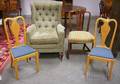 Four Assorted Decorative Chairs