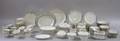 105piece Syracuse Kenmoor Pattern Porcelain Dinner Service