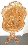 Victorian Giltwood Firescreen