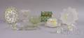Eleven Assorted Decorative Glass Table Items
