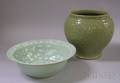 Lung Chuan Celadon Jardiniere and Basin