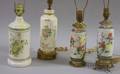 Four Ceramic Table Lamps