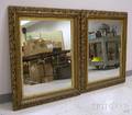 Pair of Victorian Baroquestyle Giltgesso Mirrors