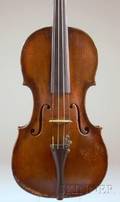 German Violin Possibly Kloz Family c 1770