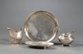 Four English Silver Tablewares