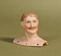 Bisque Gentleman Portrait Head