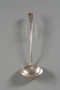 George III Silver Soup Ladle