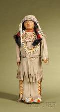 Leather Indian Doll