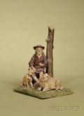 Carved Wood Shepherd