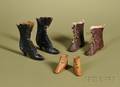 Three Pairs of Fashion Doll Boots