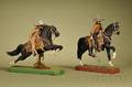 Two Mexican Cowboys on Horses