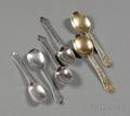 Six Early English Small Silver Spoons