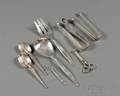 Eight Assorted Silver Flatware Items