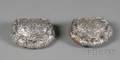 Pair of Continental Silver Snuff Boxes