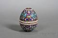 Russian Silver and Enamel Egg