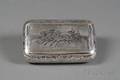Russian Silver and Niello Snuff Box