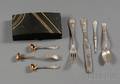 Thirteen Tiffany  Co Sterling Japanese Pattern Flatware Items