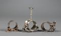 Three American Victorian Silverplate Napkin Rings