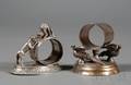 Two American Victorian Silverplate Napkin Rings
