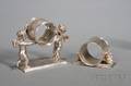 Two Victorian Silverplate Napkin Rings