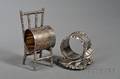 Two American Victorian Silverplate Napkin Rings
