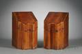 Pair of George III Mahogany Cutlery Boxes
