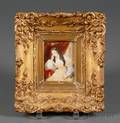 Framed Miniature Painting on Ivory
