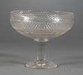 Cut Glass Tall Compote