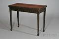 George III Carved Mahogany Game Table