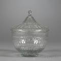 Covered Waterford Cut Glass Bowl