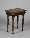 Unusual Renaissance Revival Carved Mahogany Game Table