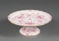 Meissen Porcelain Purple Indian Pattern Cake Tazza