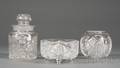 Three Cut Glass Items