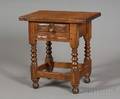 Spanish Colonial Walnut Diminutive Side Table