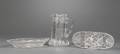 Three Cut Glass Items