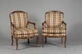 Pair of Louis XV Style Fauteuils a la Reine