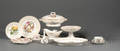 Extensive Handpainted Haviland Limoges Dinner and Fish Service
