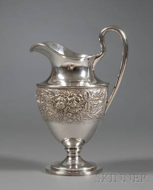 S Kirk  Son Co Sterling Water Pitcher