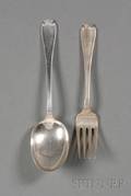 Two Tiffany  Co Sterling Flemish Pattern Servers