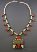 Southwest Battery Necklace