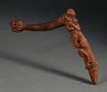 Maori Carved Wood Adze Handle
