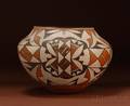 Southwest Polychrome Pottery Bowl