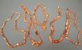 Five Strands of PreColumbian Carnelian Beads