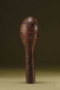 PreColumbian PyroEngraved Gourd