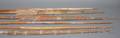 Six Australian Aboriginal Carved and Painted Wood Spears