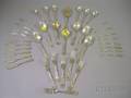 Approximately Thirtyeight American Sterling Flatware Items